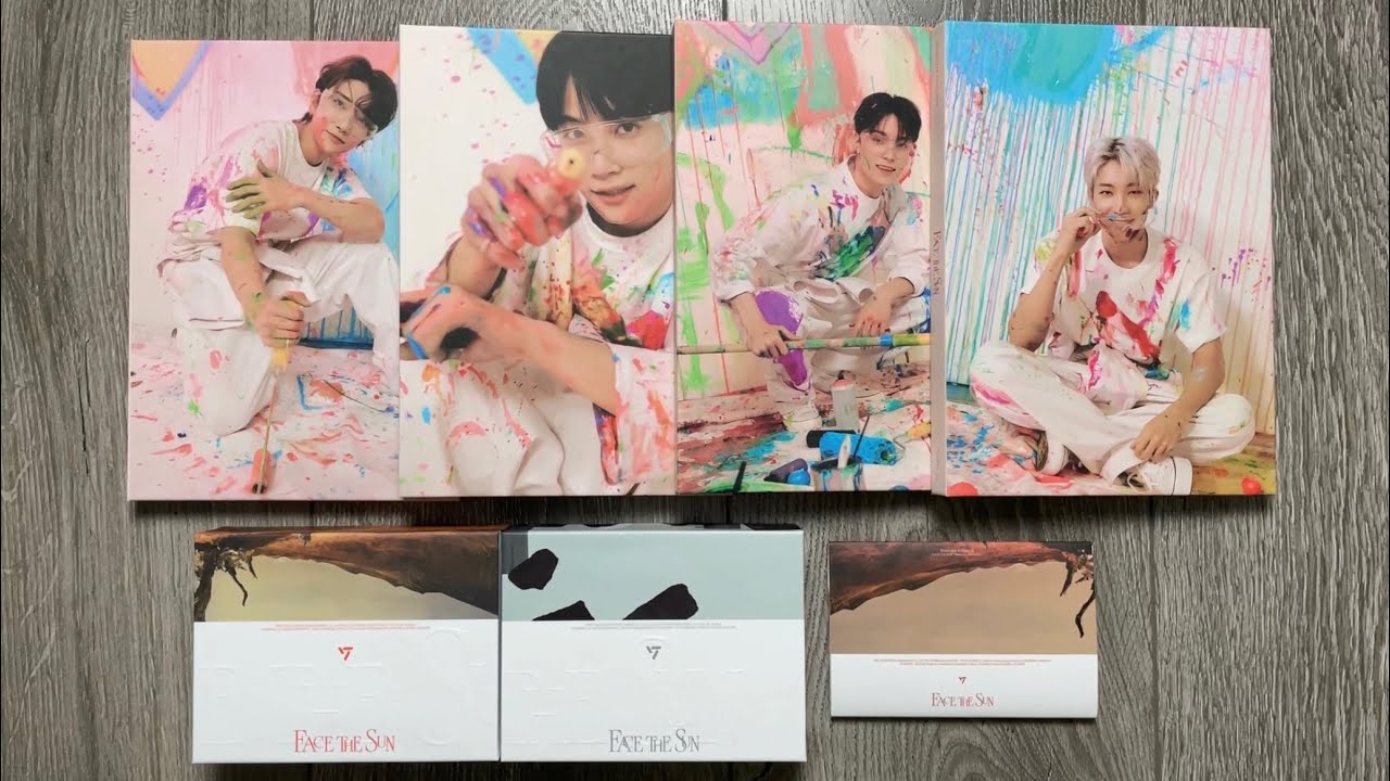 ♡Unboxing Seventeen 세븐틴 4th Studio Album Face The Sun (Carat