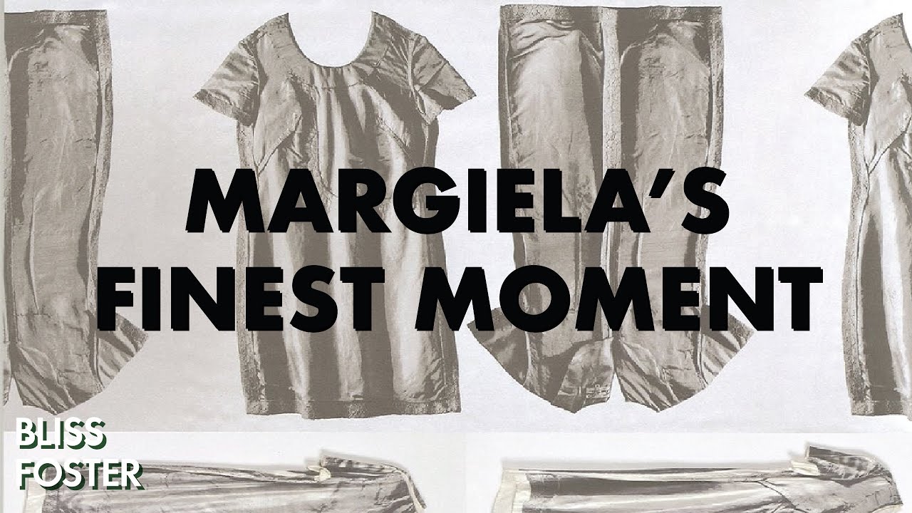 Margiela Photocopied Clothes - Spring 1996 - YouTube