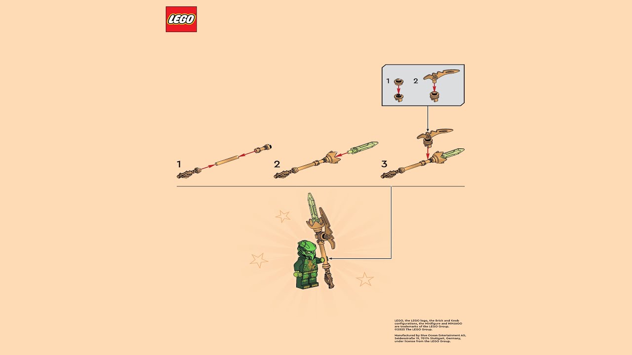 📖 LEGO instructions 📖 Magazine Gift 📖 892508 📖 Lloyd 📖 - YouTube