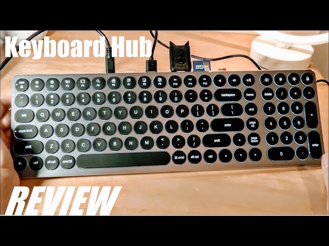 REVIEW: Kolude KeyHub - All-in-One Keyboard w. USB Hub, HDMI, 100W