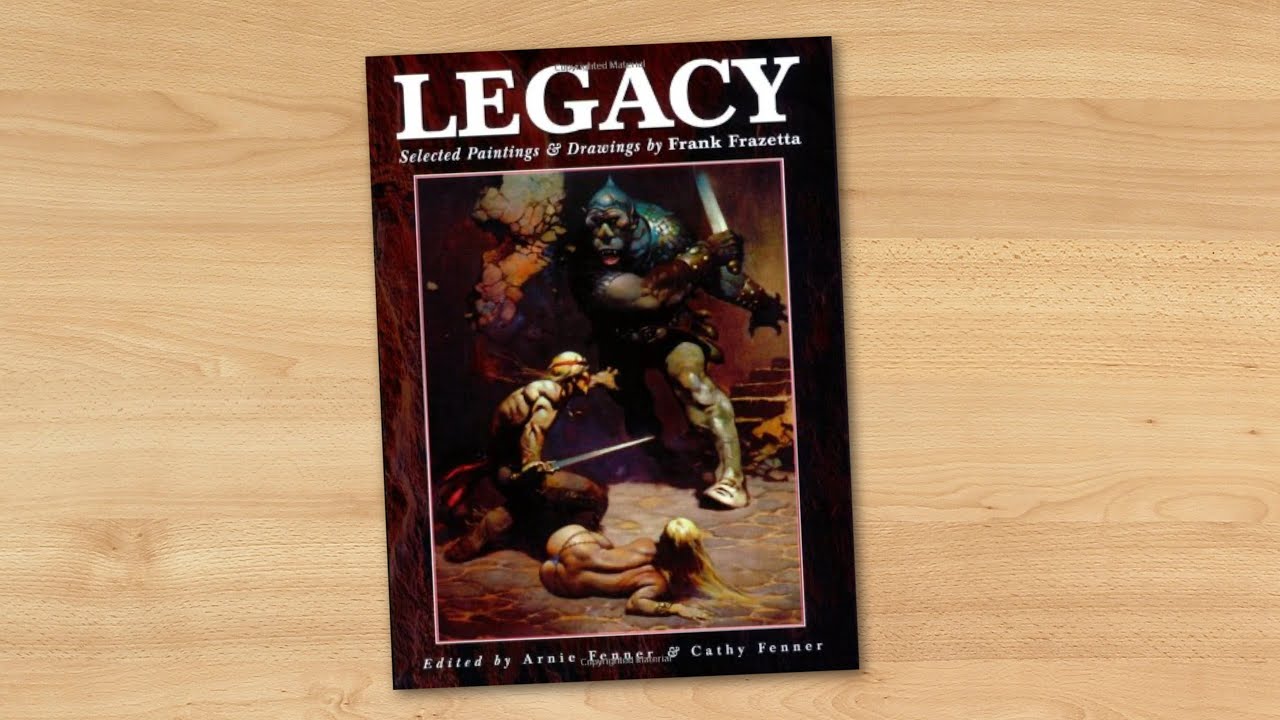 Legacy: Selected Paintings and Drawings by Frank Frazetta - YouTube