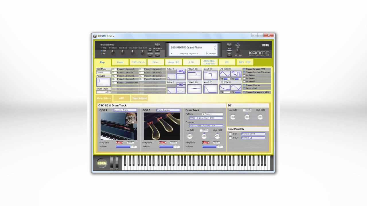 Movies | KROME - MUSIC WORKSTATION | KORG (Japan)