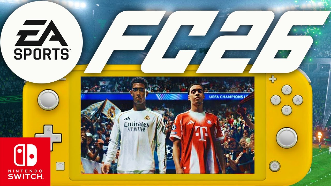EA Sports FC 26 Nintendo Switch Lite: Handheld Gameplay - YouTube