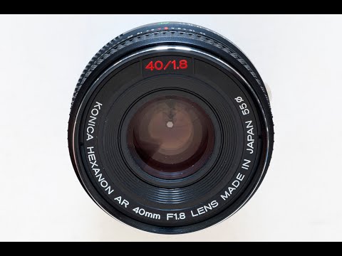 Konica Hexanon 40mm f/1.8 - Quick and Dirty Review - YouTube