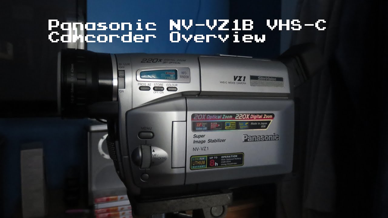 Panasonic S-VHS-C NV-S7 -VS- Panasonic VHS-C NV-S20 (Anno 1990