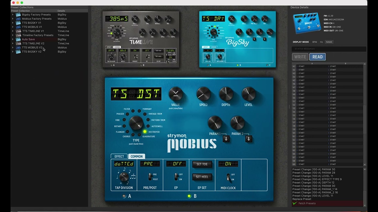 Strymon Timeline Presets — The Tone Shepherd