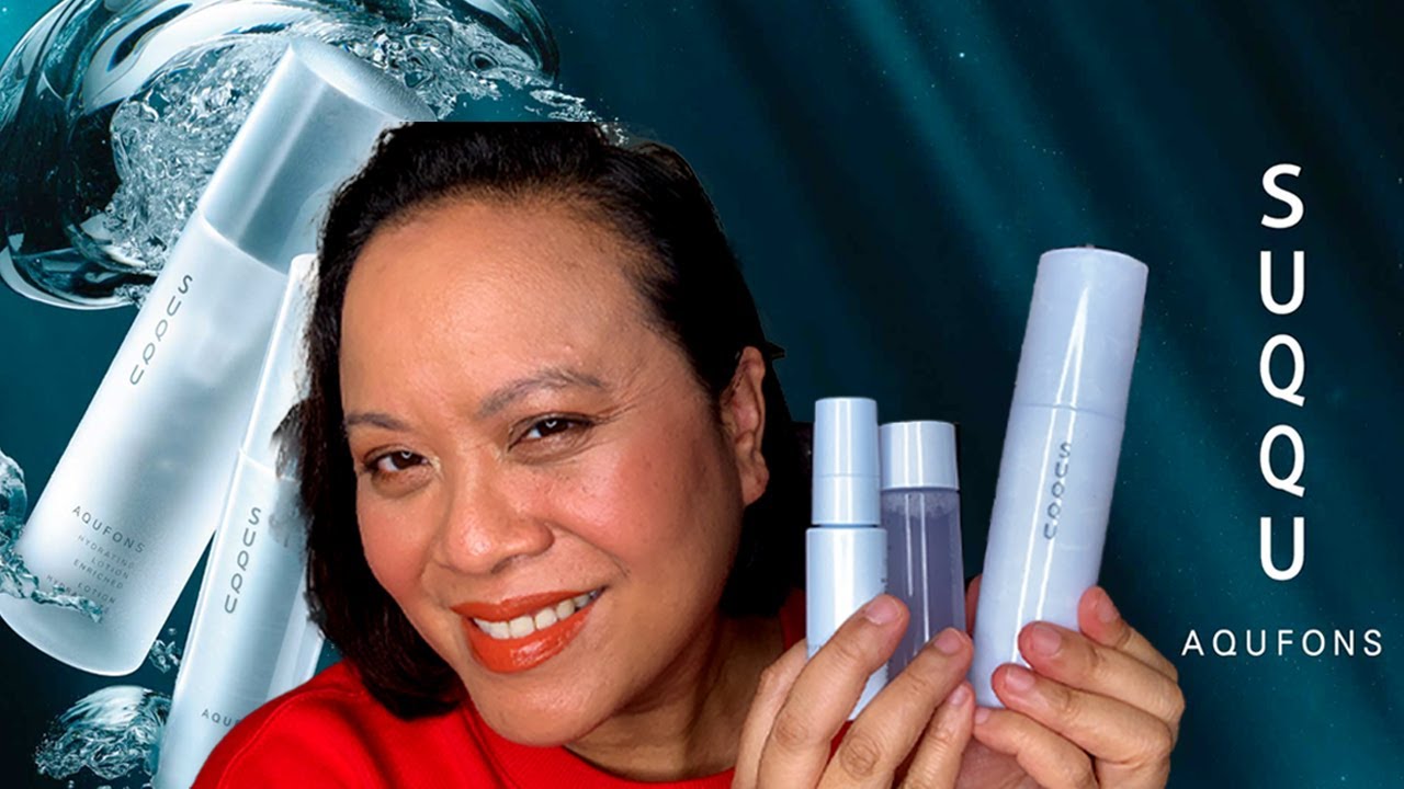 Suqqu Aqufons Skincare - my First impressions - Limited Edition