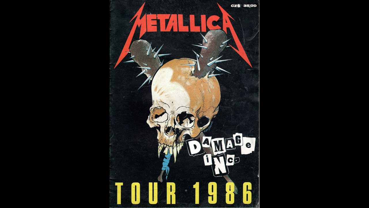 Metallica - Damage Inc.Tour Book 1986 - Brazilian Edition - YouTube