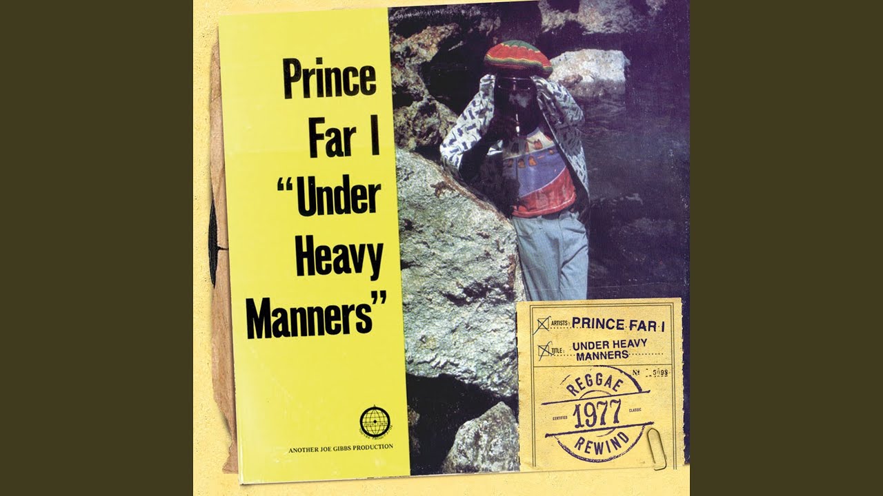Prince Far I: Under Heavy Manners Vinyl & CD. Norman Records UK