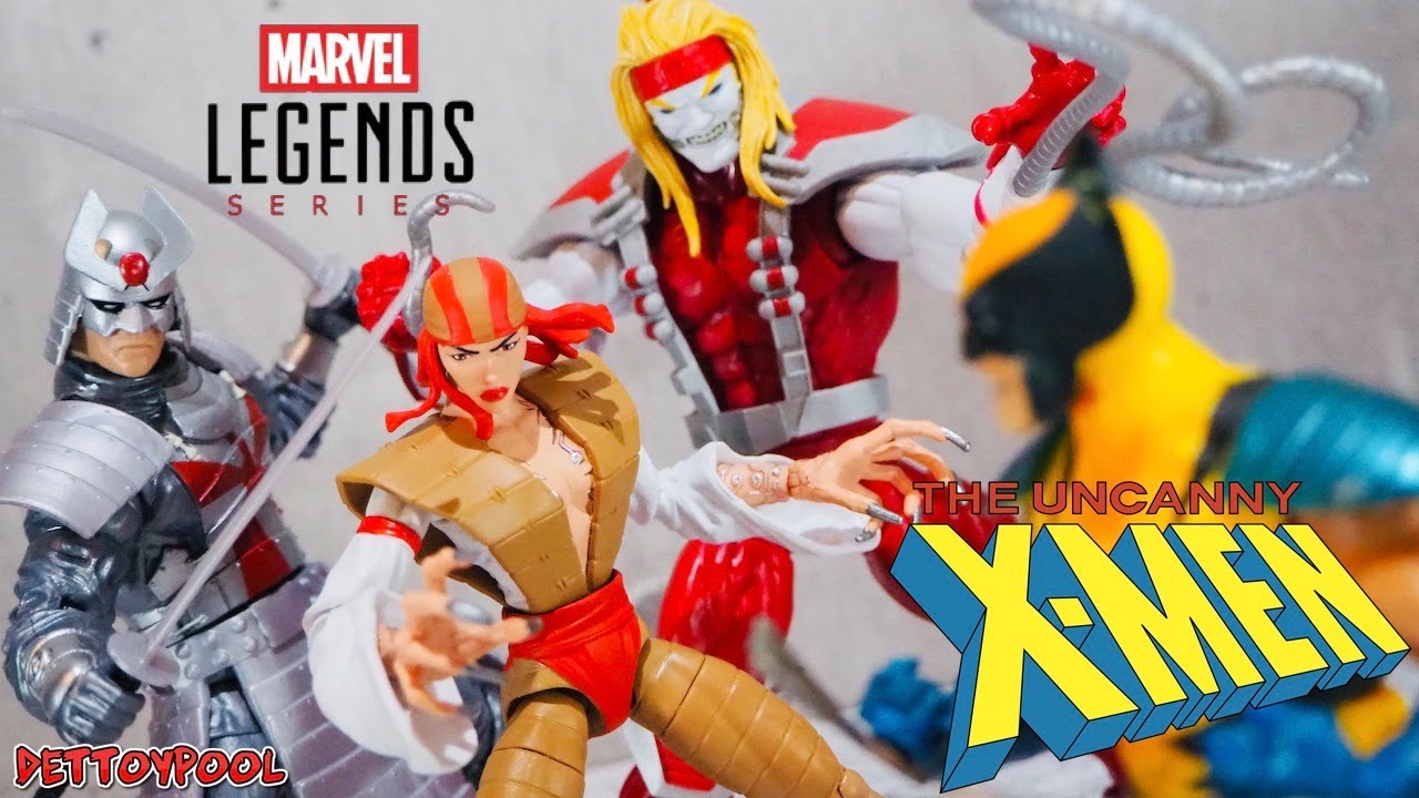 Hasbro Marvel Legends Omega Red & Silver Samurai & Lady