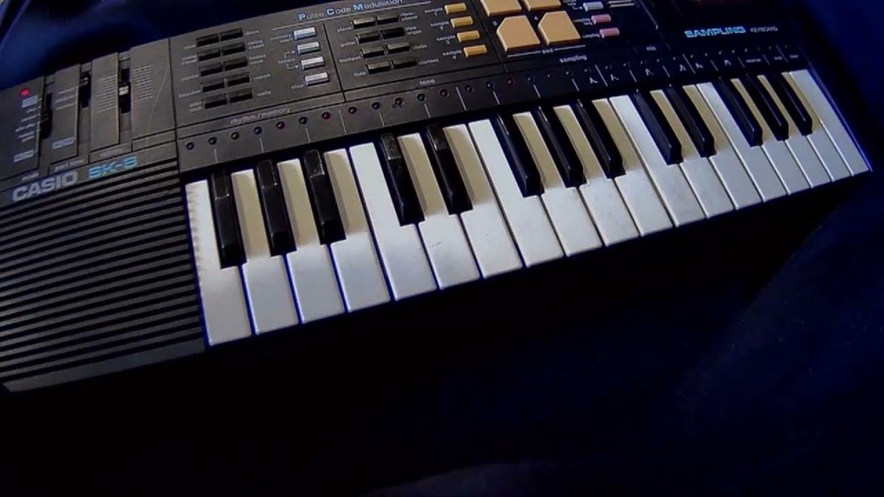 CASIO SK-8 - DEMO songs - YouTube