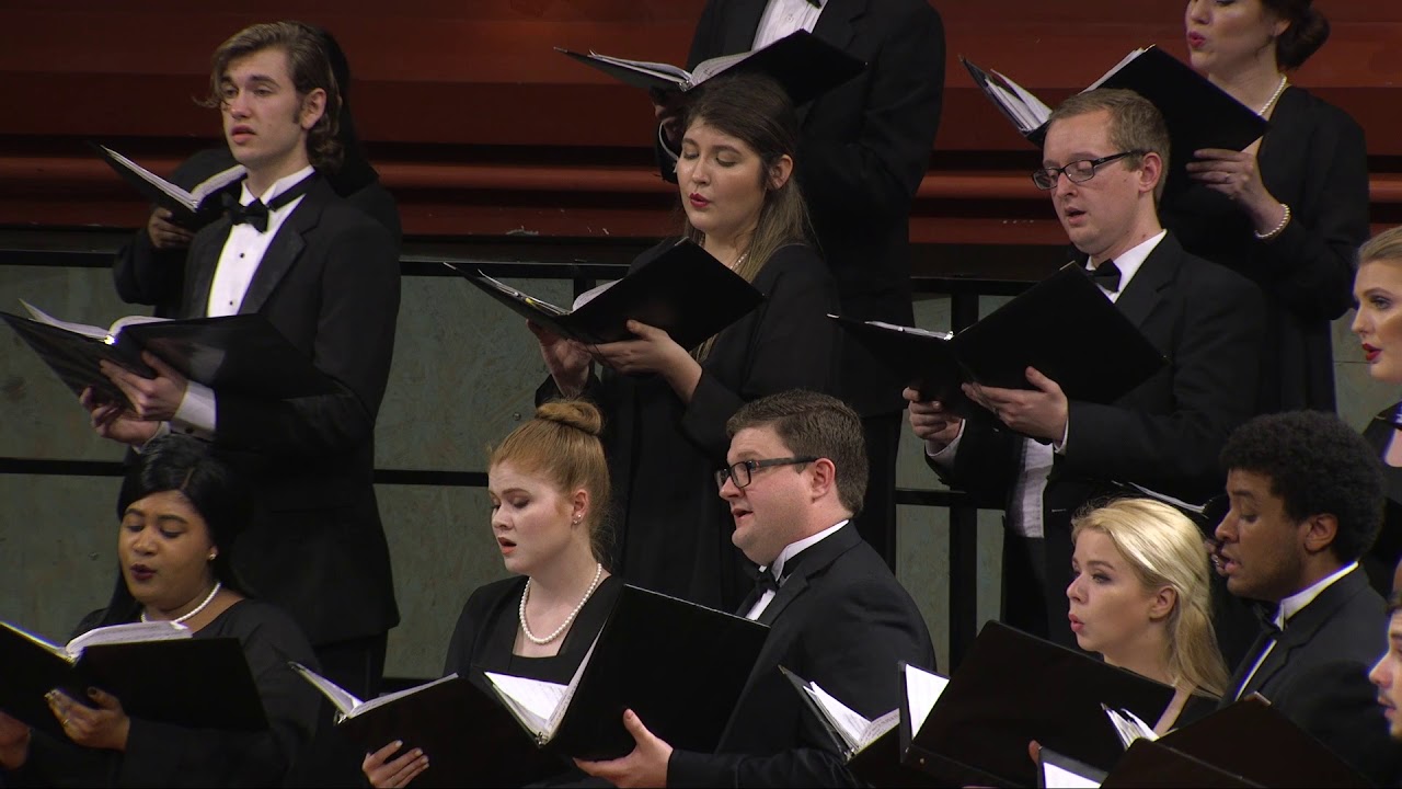 UNT A Cappella Choir: Palestrina - Super flumina Babylonis (1604