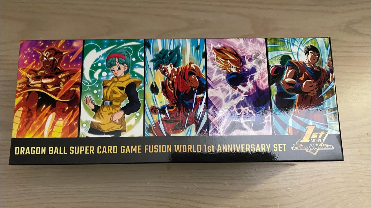 Dragon Ball Super Card Game Fusion World 1st Anniversary Set