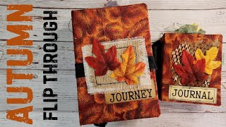 Autumn Junk Journal Flip Through #junkjournalideas #flipthrough