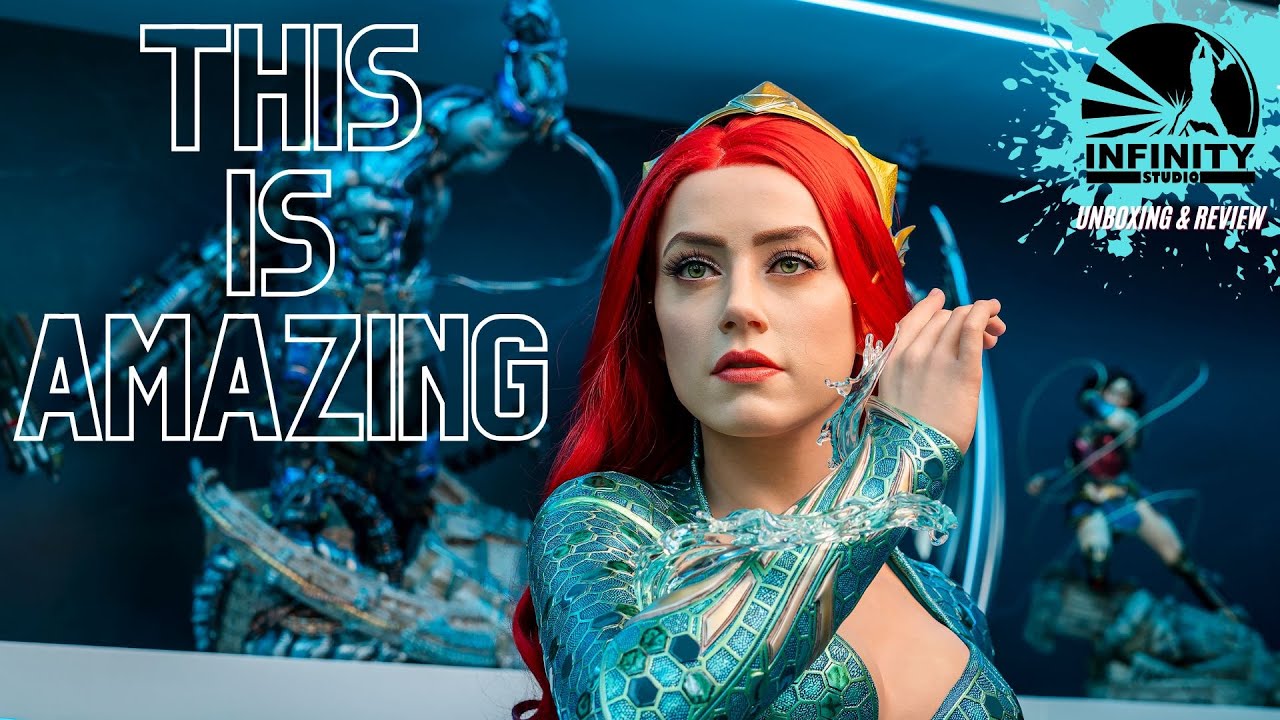 Mera Life Size Bust [unboxing & review] | Infinity Studio - YouTube