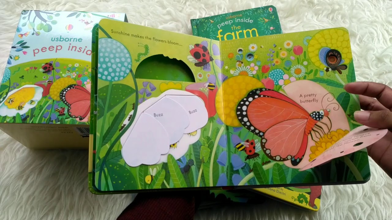 Usborne Peep Inside Collection 6 Books Box Set - YouTube