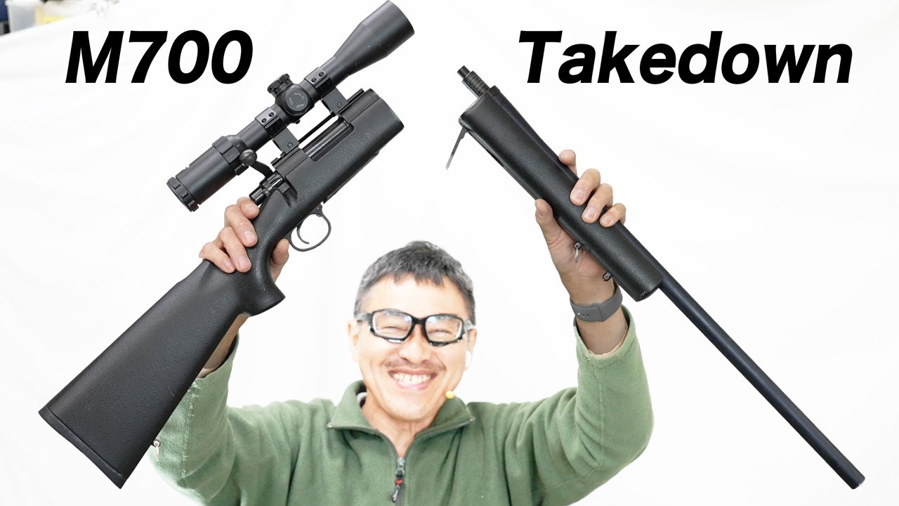 簡単 分解・組立 実演] タナカワークス M700 テイクダウン ガスボルト