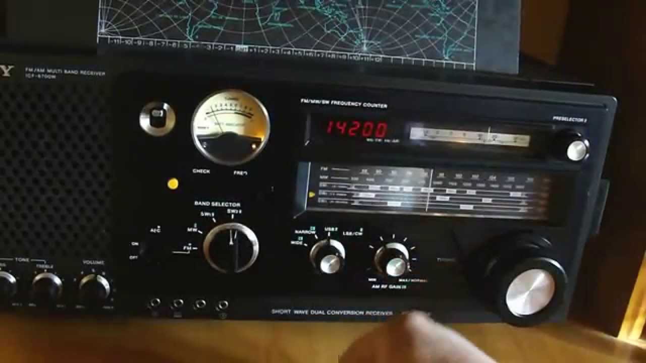 Sony ICF-6700 W - YouTube