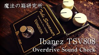 Ibanez TSV808 Tube Screamer × Jan Ray Vemuram Sound Review【魔法の
