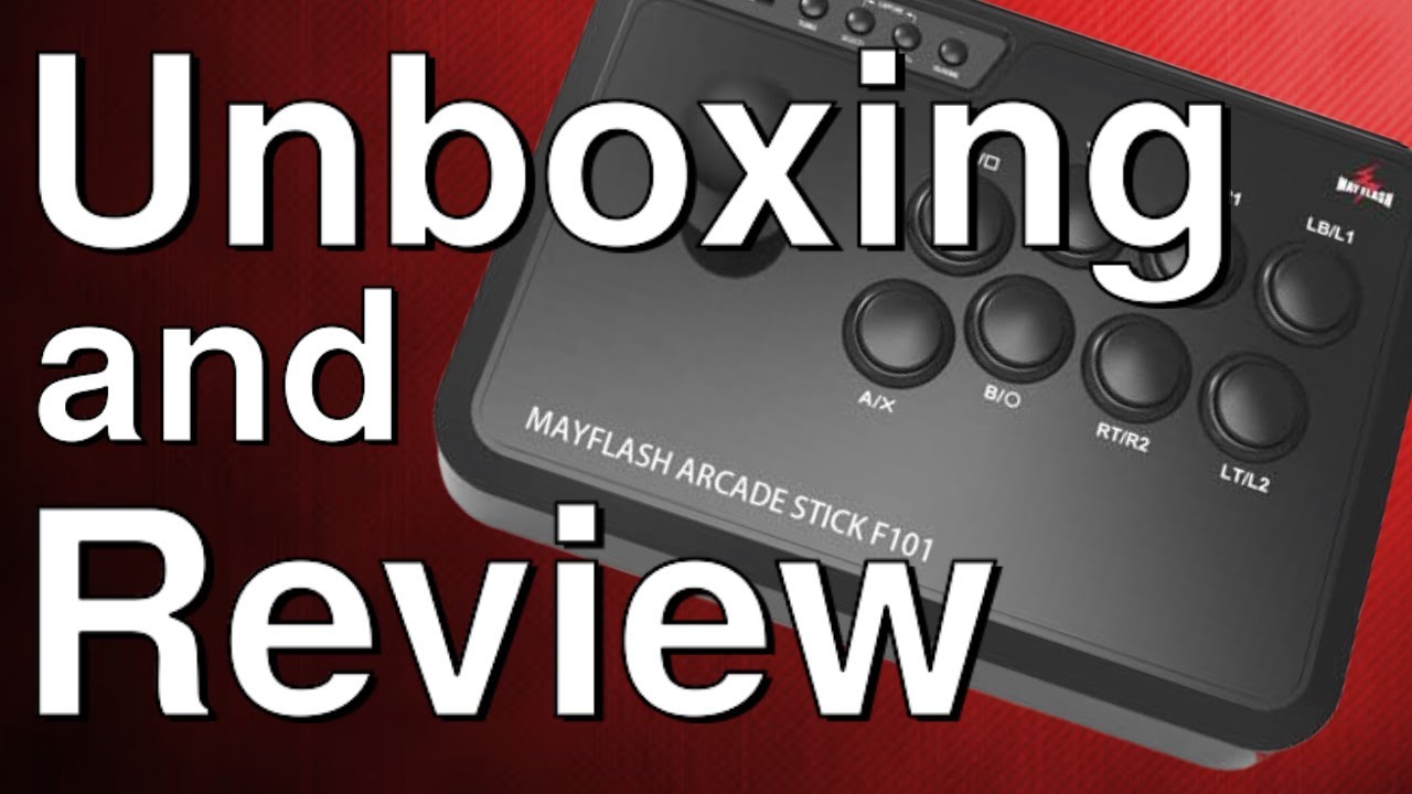 MAYFLASH F101 ARCADE STICK UNBOXING AND REVIEW | A Good Budget