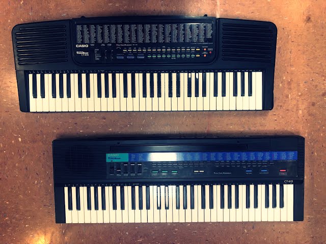 Casio CT-615 Vs. CT-636 - YouTube