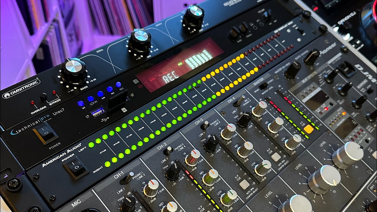 Omnitronic DJ Isolator First Test and Mix / House Music Mix / Old