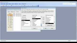 Microsoft Access 2003 pt 1 (tables) - YouTube