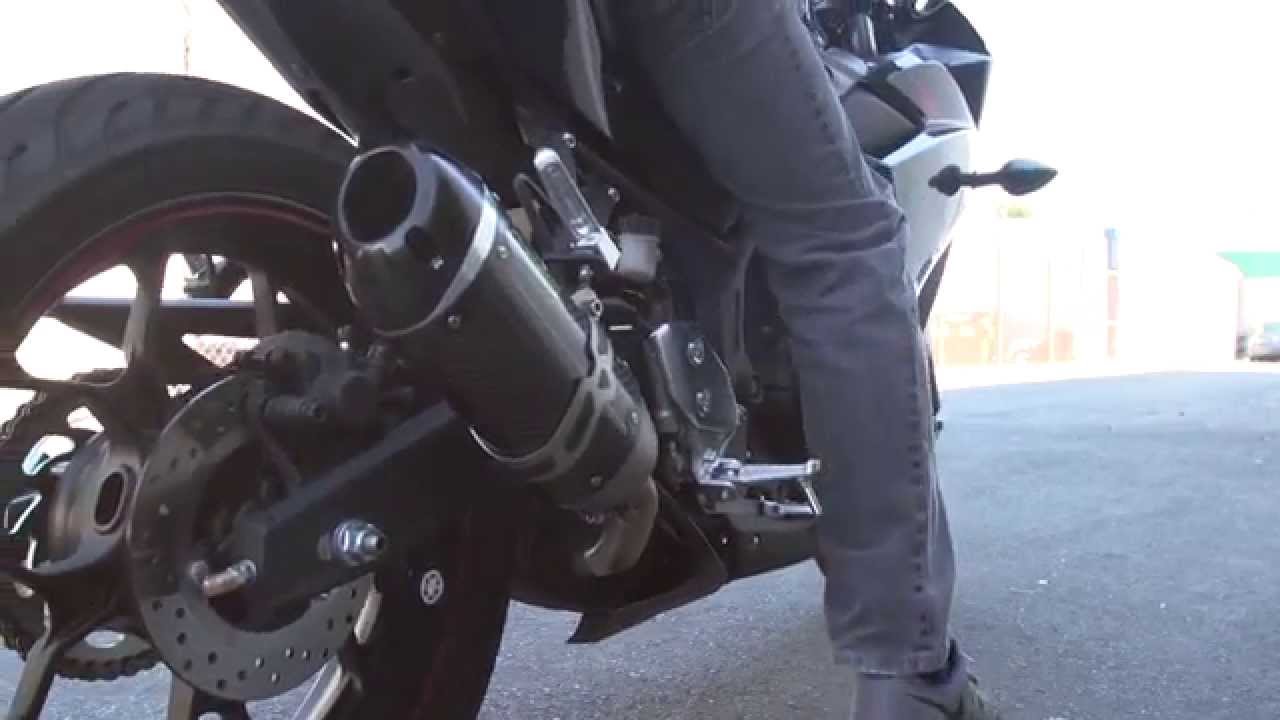 Yamaha R3 (2015-2024) / MT03 (2020-2021) S1R 3K Black Carbon Slip