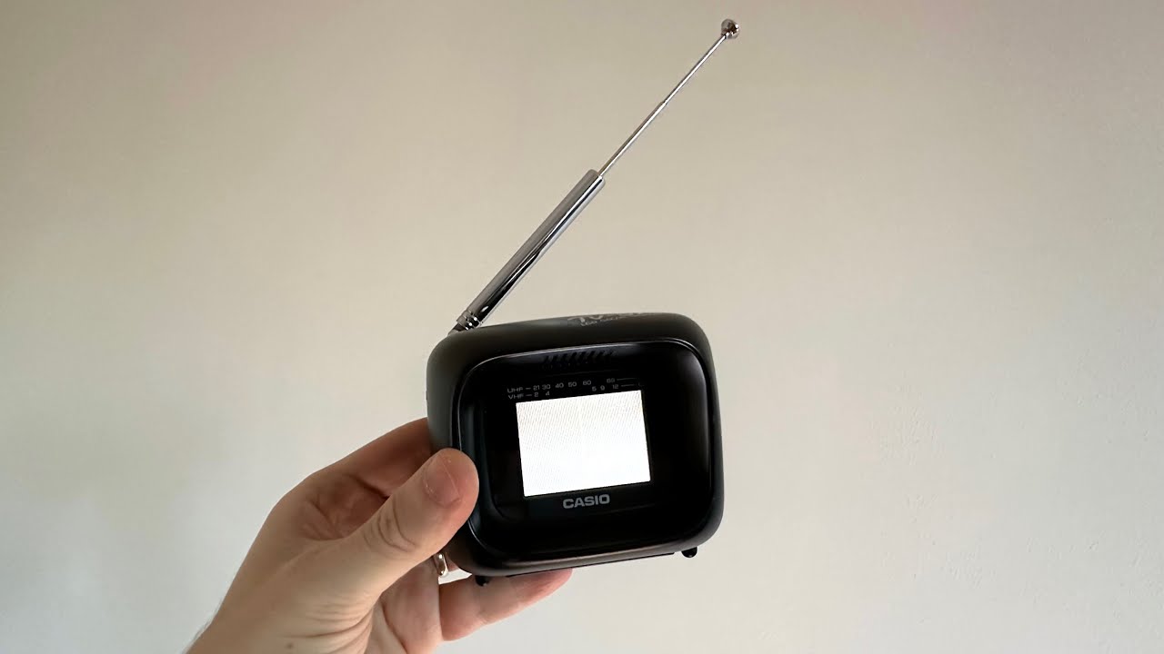 Pocket Color Television Casio TV 570 - YouTube