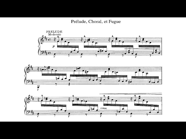 Cesar Franck: Prelude, Choral and Fugue FWV 21 - Jörg Demus, 1972