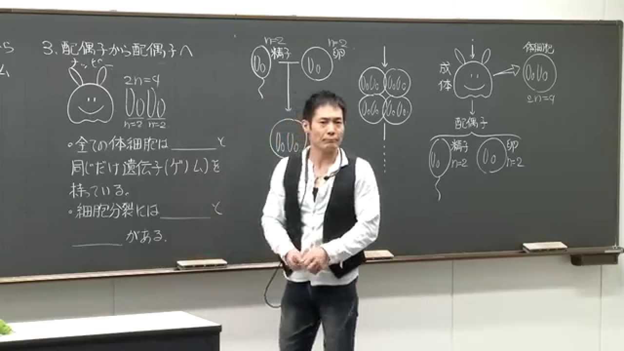 大堀求講師 代ゼミ＜ミニ体験講座＞生物 高1生対象「遺伝子・DNA