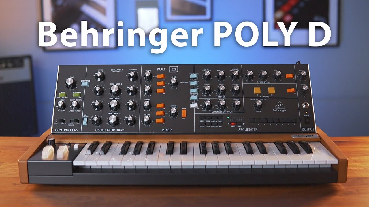 Behringer Poly D Analog Polyphonic Synthesizer | Guitar Center