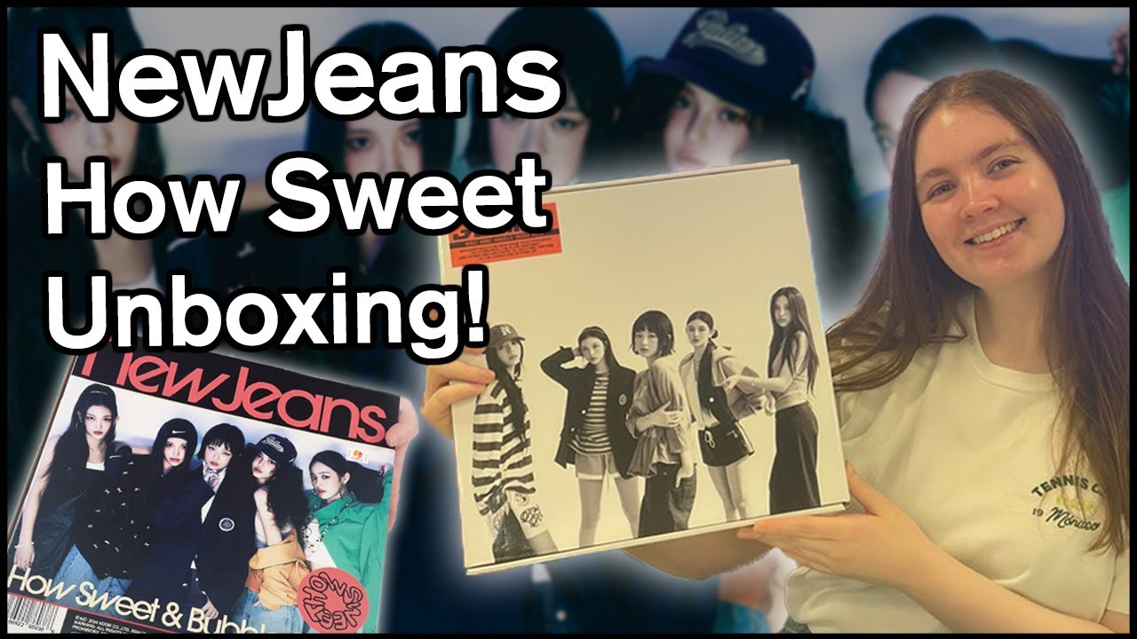 NewJeans / How Sweet | Album Unboxing! #kpop - YouTube