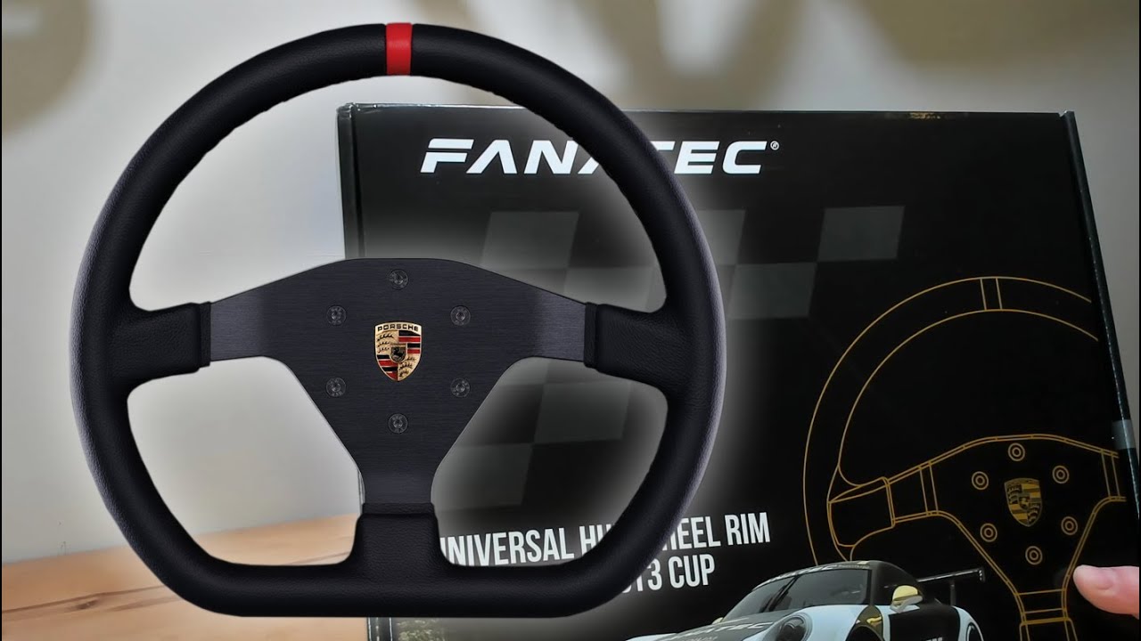 Fanatec Podium Porsche 911 GT3 Cup Leather [REVIEW] [SIM RACING