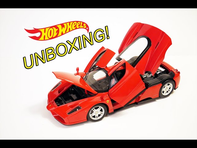 Unboxing] - Ferrari Enzo 1:18 by Hot Wheels - YouTube