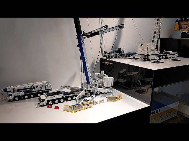 Liebherr LTM 1500-8.1 & LTM 1750-9.1 by WSI Models - YouTube