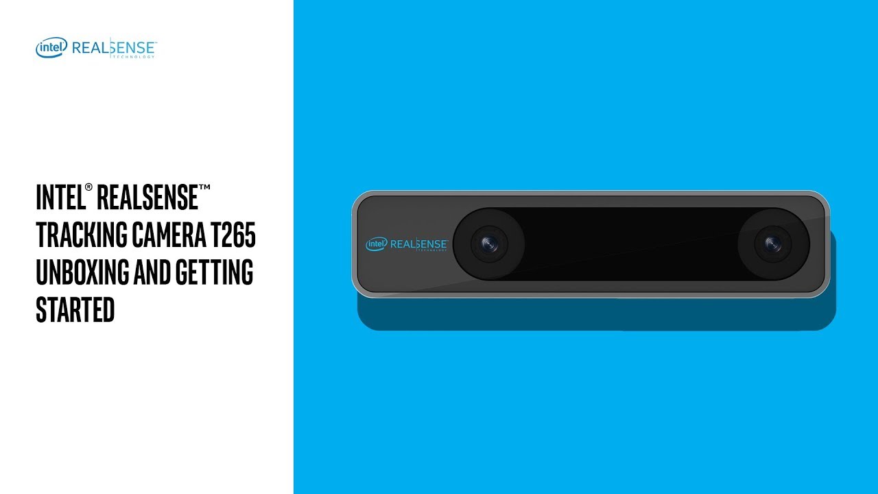 Intel® RealSense™ Tracking Camera T265 Unboxing and Getting