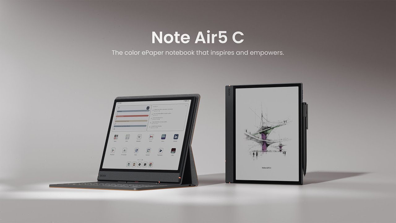 カラー電子ペーパーノート「BOOX Note Air5 C」新発売のお知らせ | SKT
