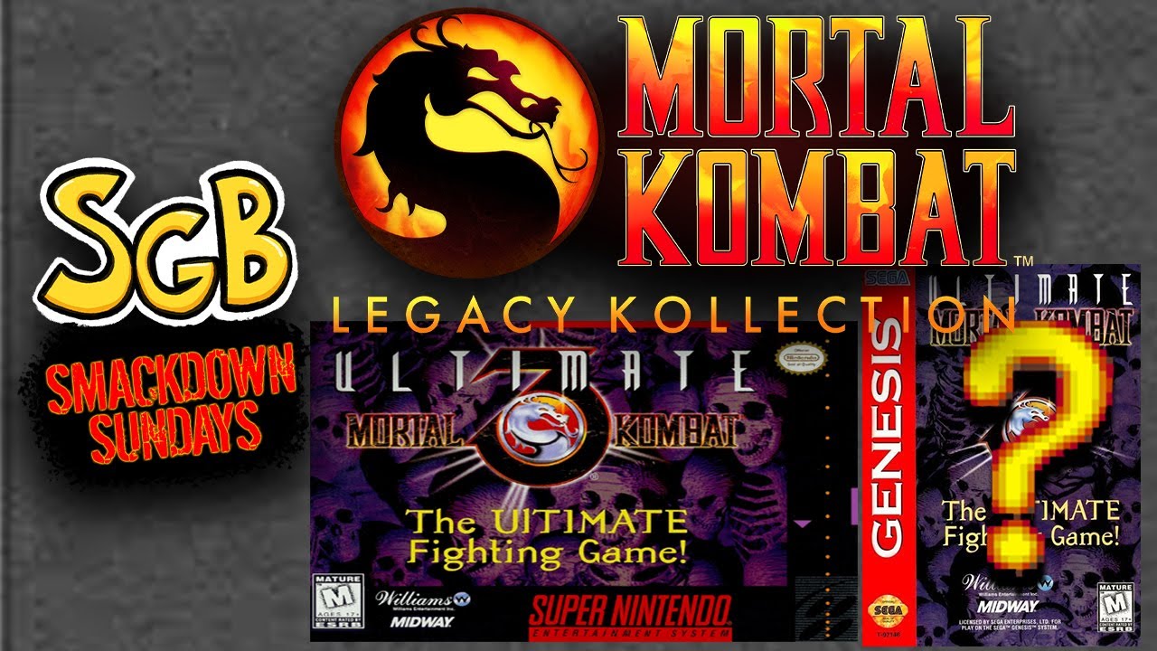 SGB Smackdown Sunday: (Ultimate) Mortal Kombat 3 (SNES & Gensis