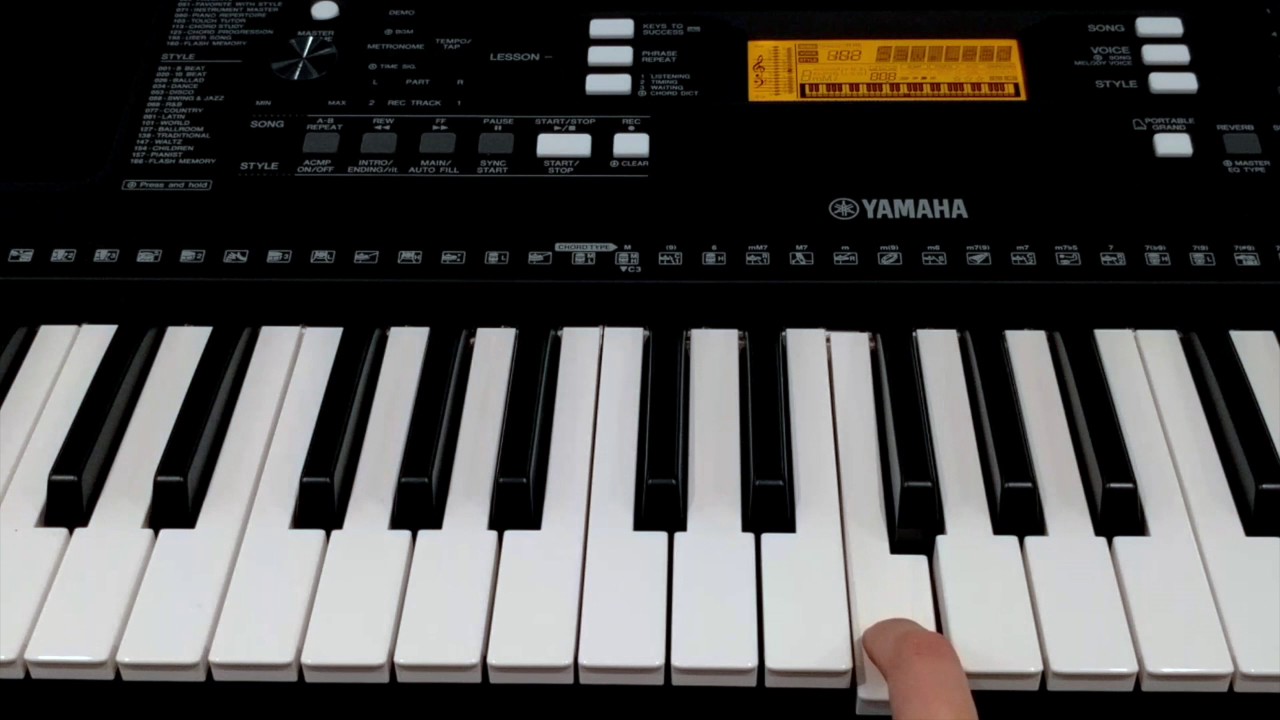 PSR-E363 - Overview - Portable Keyboards - Keyboard Instruments