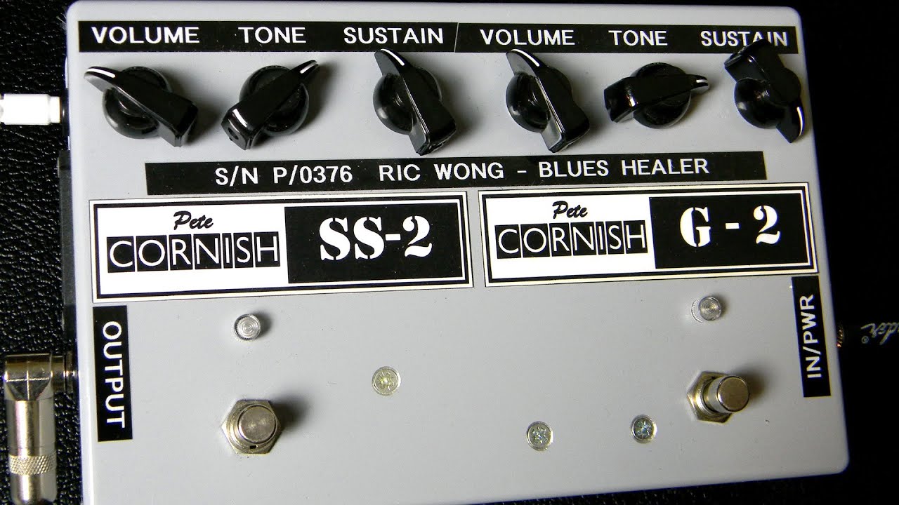Pete Cornish SS-2 G-2 Pedal - YouTube