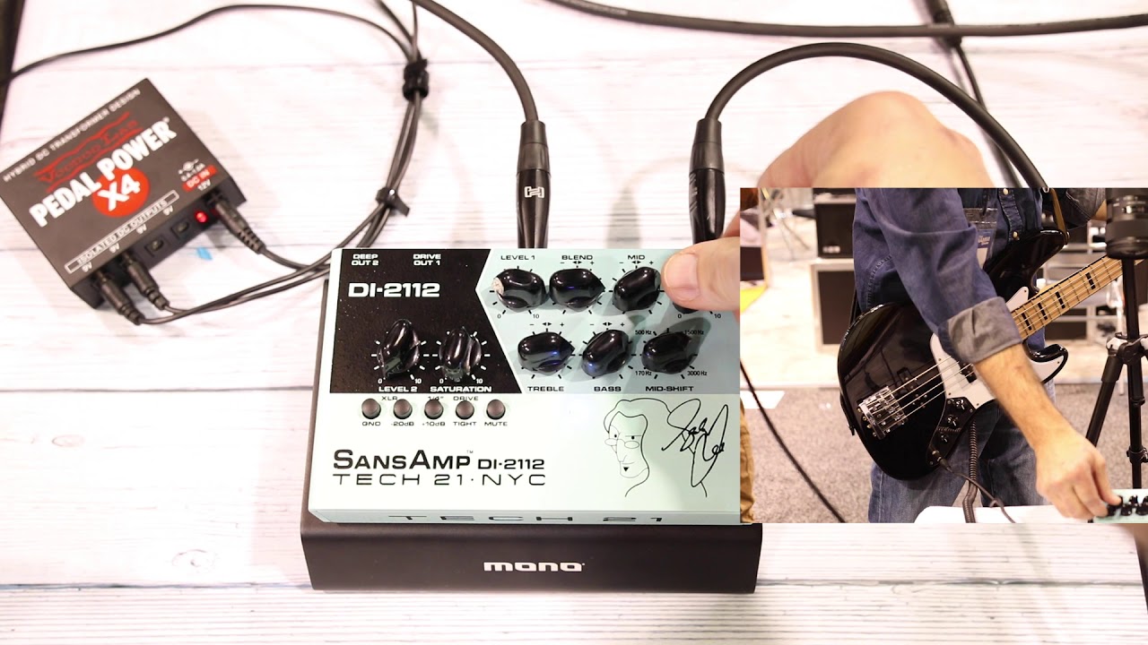 Tech 21 - DI 2112 at NAMM 2020 - YouTube