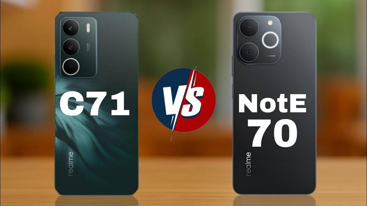 REALME Note 70 vs POCO C71 | Full comparison - YouTube