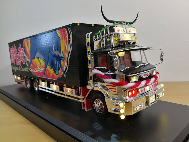 トラック野郎 プラモデル制作 トラック野郎 コリーダ丸 - YouTube