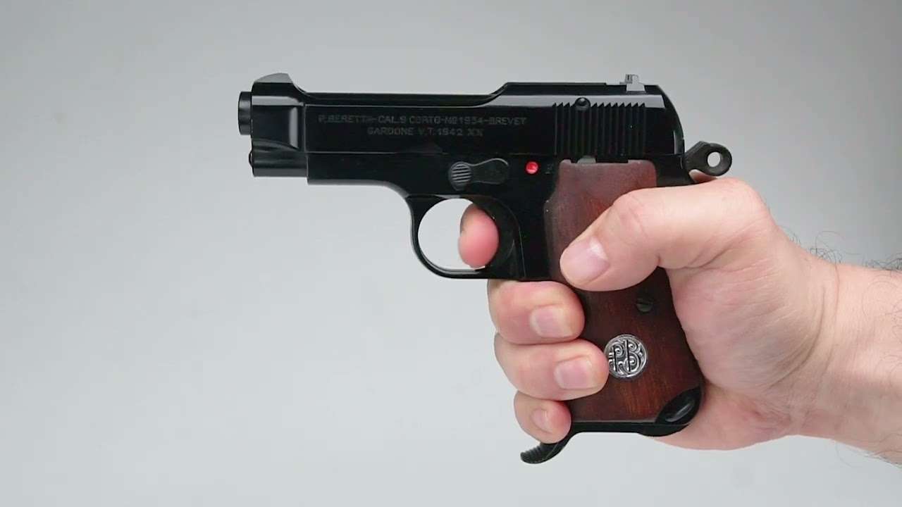 タナカ ベレッタ M1934 (1990年製) - YouTube