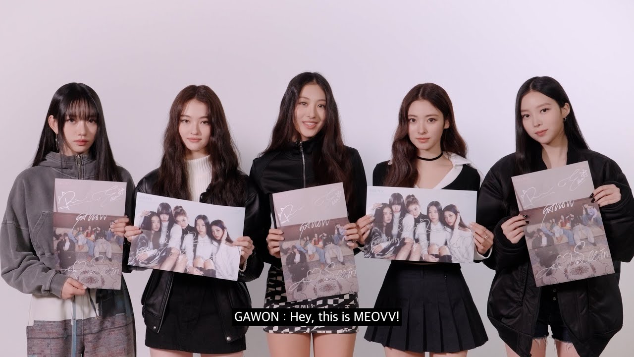 Pre-order MEOVV's 1st EP ALBUM [MY EYES OPEN VVIDE] exclusive