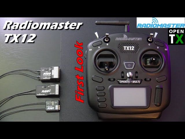 Radiomaster TX12 First Look • All the Power of OpenTx in a Compact