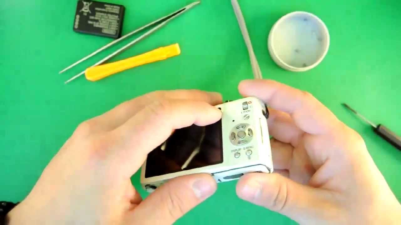 Panasonic Lumix DMC-ZX1 lens repair - YouTube