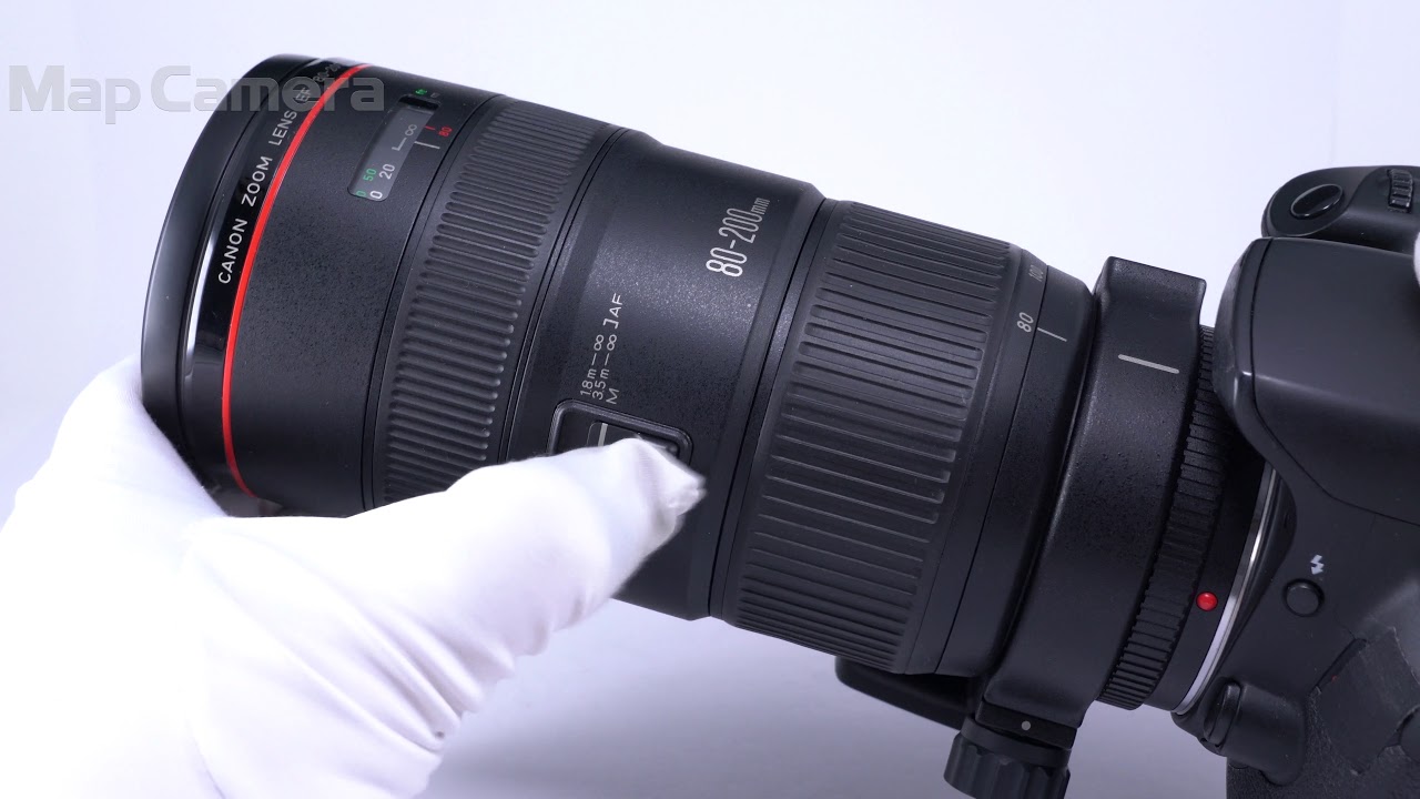 Canon (キヤノン) EF80-200mm F2.8L 難有品 - YouTube