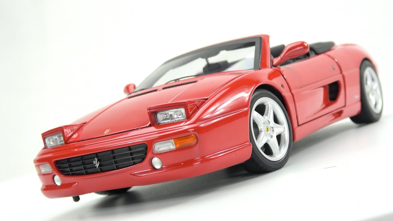 1/18 Hotwheels elite Ferrari F355 Spider review - 4K high quality